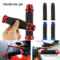 1 Pair Anti-Slip Motorcycle Grips Hand Handlebar Bar Bicycle Rubber Motorcycle Mountain Cycle Handle Handlebar Bar Grips