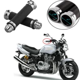 1 Pair Anti-Slip Motorcycle Grips Hand Handlebar Bar Bicycle Rubber Motorcycle Mountain Cycle Handle Handlebar Bar Grips
