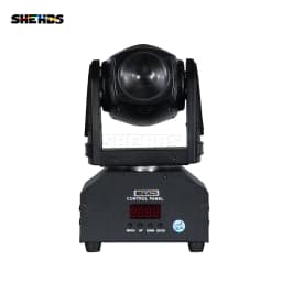 SHEHDS Mini LED Spot Beam 10W Moving Head Light DMX512 Strobe For Home Disco Bar Stage Wedding Show