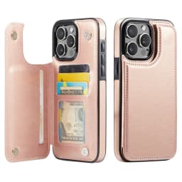 Wallet Card Holder Case for iPhone 16 15 14 13 12 11 Pro Max XS XR Leather Cover
