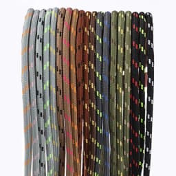 1Pair Round Shoelaces Outdoor Hiking Sports Shoe Laces Kids Sneakers Shoe Lace Length 100/120/140/160CM Lacets Baskets 19 Colors