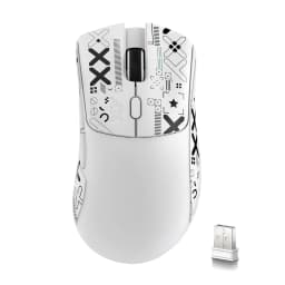 R1 Wireless Gaming Mouse,Tri-Mode Connection (2.4G/Wired/BT5.2),55g Lightweight Design,18K DPI Optical Sensor,HUYU 20 Million Ke