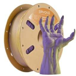 ERYONE Promotion New Dual Color Filament Matte Silk PLA For FDM 3D Printer Color Changing 1.75mm ±0.03 Fast delivery
