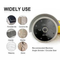 SHDIATOOL 5Pcs 115mm Super Thin Diamond Saw Blade Cutting Disc Sets For Ceramic Tile Porcelain Marble 4inch Circular Saw Plate