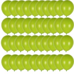 40pcs Retro Dark Green Balloons Set Confetti Balloon Jungle Safari Animal Birthday Party Decorations Kids Boy Baby Shower Favors