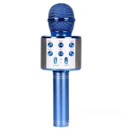 Wireless Bluetooth Karaoke Microphone , Karaoke Mic Speaker With Adjustable Remix FM Radio for Kids Girls Boys Teens Birthday