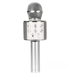 Wireless Bluetooth Karaoke Microphone , Karaoke Mic Speaker With Adjustable Remix FM Radio for Kids Girls Boys Teens Birthday