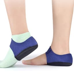 1 Pair Heel Cushion Gel Heel Cups for Heel Pain Plantar Fasciitis Heel Pads Great for Aching Feet Tendinitis Cracked Heel Repair