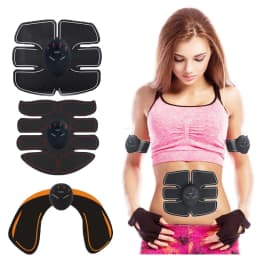 Electric Muscle Stimulator Wireless Buttocks Hip Trainer Abdominal ABS Stimulator Fitness Body Slimming Massager