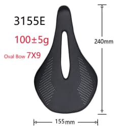 96g Super Light Full Carbon Saddle MTB/Road Bike Saddle Carbon Rails Bicycle Seat 240*143/155mm