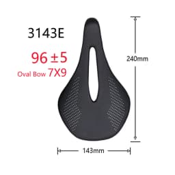 96g Super Light Full Carbon Saddle MTB/Road Bike Saddle Carbon Rails Bicycle Seat 240*143/155mm