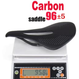 96g Super Light Full Carbon Saddle MTB/Road Bike Saddle Carbon Rails Bicycle Seat 240*143/155mm