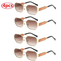 New Fashion Vintage Sunglasses Women Men Brand Designer Retro Metal Rectangle Sun Glasses Female Male Popular Black Eyewear