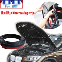Car Hood Sealing Strip Universal Auto Rubber Seal Strip for Engine Covers Seals Trim Sealant Waterproof Anti Noise Accessories