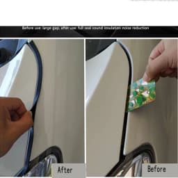Car Hood Sealing Strip Universal Auto Rubber Seal Strip for Engine Covers Seals Trim Sealant Waterproof Anti Noise Accessories