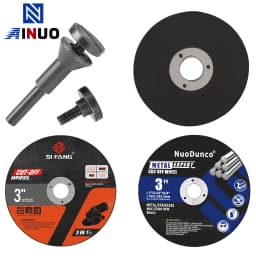 50/75mm Metal Cutting Disc Mini Saw Blade Cut-0ff Wheel With Mounting Mandrel for Angle Grinder Cutting Metal PVC Stainless 5pcs