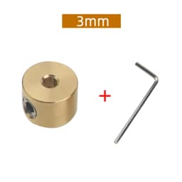 3-12mm Drill Bit Tools Brass Depth Stop Collars Ring Positioner Ring With Hex Wrench For Woodworking Drill Bit Locator Tools