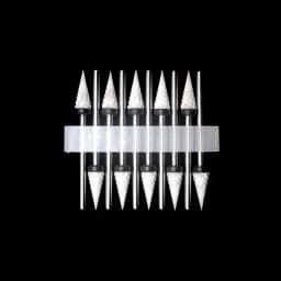 10 Ceramic Drill Bits, Milling Cutters, Rotating Nail Polish Grinding Machine Accessories, Overflow Removal Tool Accessories