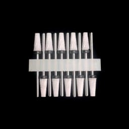 10 Ceramic Drill Bits, Milling Cutters, Rotating Nail Polish Grinding Machine Accessories, Overflow Removal Tool Accessories