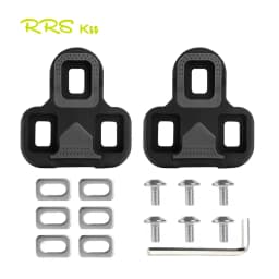 RRSKIT Road Bike Cleats Compatible With Look K-E-O Road Bike Self‑Locking Pedal Cleat 4.5 Degree Road Cycling Shoes Pedal Cleat