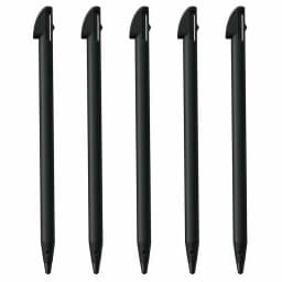 5Pcs Black Plastic Screen Stylus Pen For Nintendo Wii U Pro Game Accessories For Nintendo Wii U Gamepad Console Games Component