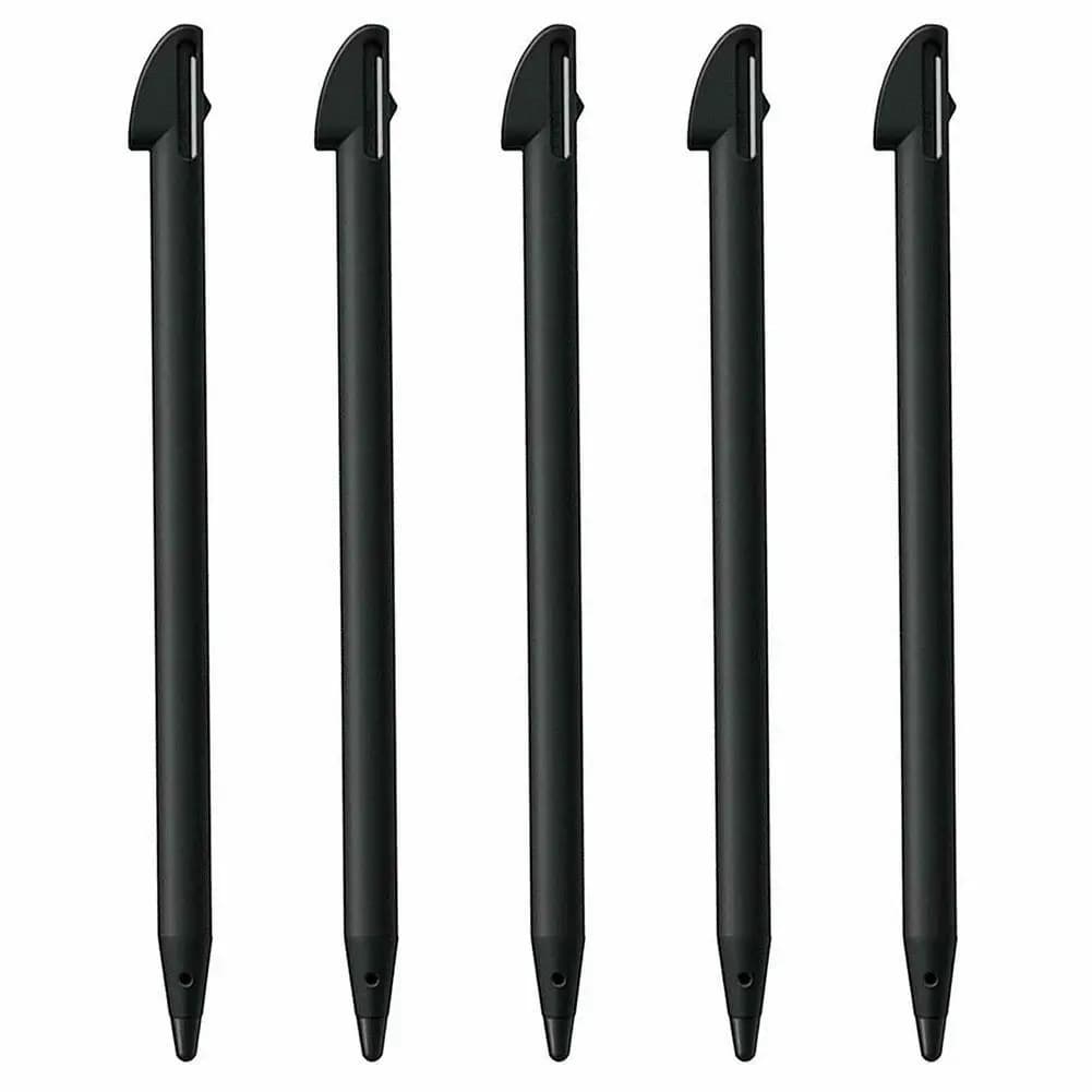5Pcs Black Plastic Screen Stylus Pen For Nintendo Wii U Pro Game Accessories For Nintendo Wii U Gamepad Console Games Component