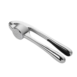 LMETJMA Premium Garlic Press Stainless Steel Garlic Mincer Garlic Crusher Easy to Squeeze and Clean Kitchen Tools JT202