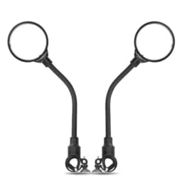 1PC Bicycle Rearview Handlebar Mirrors 360 for Mountain Road Bike Motorcycle Bendable Hose Adjustable Rearview Mirror