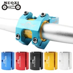 MUQZI 1Pair MTB Road Bike Handlebar Shim 25.4mm to 31.8mm and 31.8mm to 35mm Adjust Adapter
