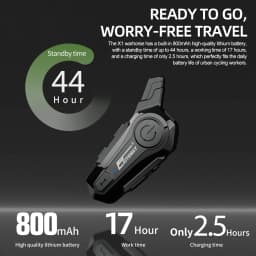 X1 Plus Motor Helmet Intercom Bluetooth 5.0 Motorcycle Wireless Headset 1000m Interphone Speaker Handsfree walkie helmet talkie