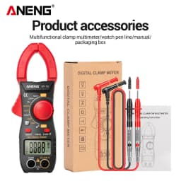 ANENG ST170 Digital Clamp Meter 500A AC Current Multimeter 1999 Counts AC/DC Voltage Tester Hz Capacitance NCV Ohm Diode Test
