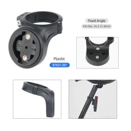 Radar Light Stand Bracket for Bryton Gardian R300L Bicycle Rear Lamp Saddle Rail Seatpost Mount Fits Gopro Camera Adaptor