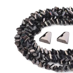 90pcs Triangle Austrian Crystal Glass Beads Spacer Loose Beads For Jewelry Making Bracelets & Bangles Necklace DIY 4mm 6mm 8mm