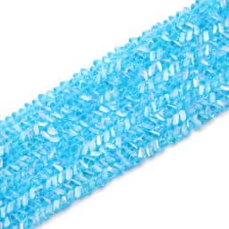 90pcs Triangle Austrian Crystal Glass Beads Spacer Loose Beads For Jewelry Making Bracelets & Bangles Necklace DIY 4mm 6mm 8mm