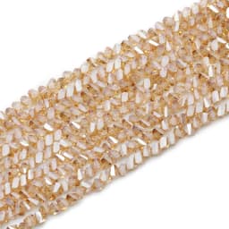 90pcs Triangle Austrian Crystal Glass Beads Spacer Loose Beads For Jewelry Making Bracelets & Bangles Necklace DIY 4mm 6mm 8mm