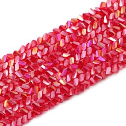 90pcs Triangle Austrian Crystal Glass Beads Spacer Loose Beads For Jewelry Making Bracelets & Bangles Necklace DIY 4mm 6mm 8mm