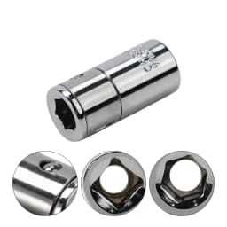 1/4" Square Drive To 1/4" Hex Shank Socket Bits Converter Quick Release Screwdriver Holder Impact Socket Conversion Adapter Tool