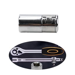 1/4" Square Drive To 1/4" Hex Shank Socket Bits Converter Quick Release Screwdriver Holder Impact Socket Conversion Adapter Tool