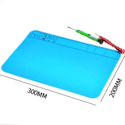 30cm x 20cm Watch Repair Work Pad Soldering Station Heat Resistant Pad Watch Repair Non-slip Silicone Mat For Watchmaker tool