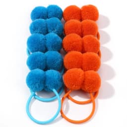 10Pcs/lot Grosgrain Ribbon Pigtail Hair Bows Elastic Hair Ties Hair Bands Holders Girls Baby Hair Accessories for Baby Infants