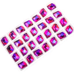 VC Sew On AB Rhinestone Cosmic Flatback Glass Crystals For Clothing Wedding Dresses Shoes Bags All For Decoration DIY