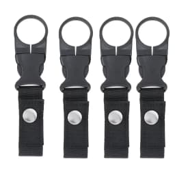 Webbing Buckle Hook Water Bottle Holder Clip Outdoor Nylon EDC Climb Carabiner Belt Backpack Hanger Camp Carabiner Belt Clip