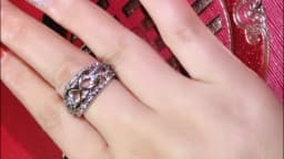 Infinity Love Ring 925 Sterling Silver Color Shining Cubic Zircon Bowknot Letter 8 Eternity Promise Jewelry for Woman Girlfriend
