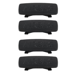 Car A B C Pillar AIRBAG Badge Trim Cover Cap Replace for VW Jetta Golf Caddy Passat CC Polo Arona Ateca Touran Ibiza Accessories