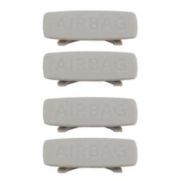 Car A B C Pillar AIRBAG Badge Trim Cover Cap Replace for VW Jetta Golf Caddy Passat CC Polo Arona Ateca Touran Ibiza Accessories