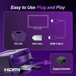 Bitfunx GC Video HDMI™ Adapter Digital AV to HDMI™ GC2HD for Nintendo Gamecube NGC DOL-001 Game Console