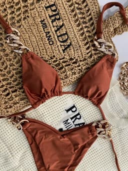 RUOTONGSEPT New Sexy Bikini 2023 Triangle Bathing Suit for Women Brazilian Bikini Set 2-piece Halter Swimwear Push Up Swimsuit