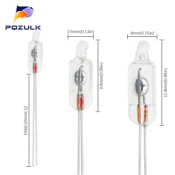 3MM 5MM Vibration Switch Tilt Sensor Angle Sensor Unidirectional 100% Brand New (10PCS/Lot)