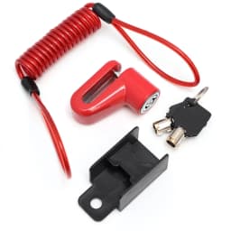 Disc Brakes Lock with Steel Wire For Xiaomi M365 1S Pro Universal Electric Scooter Guard Against Theft Accessories