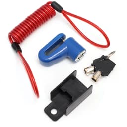 Disc Brakes Lock with Steel Wire For Xiaomi M365 1S Pro Universal Electric Scooter Guard Against Theft Accessories